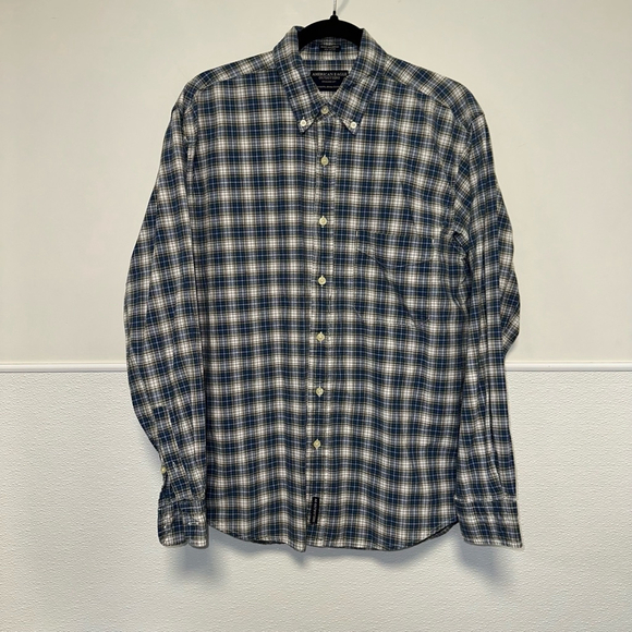 American Eagle Outfitters Men’s Shirt Small Multicolor Long Sleeve Button Down - Picture 9 of 10